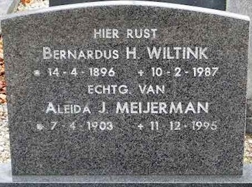 Bernardus Hendrikus WILTINK